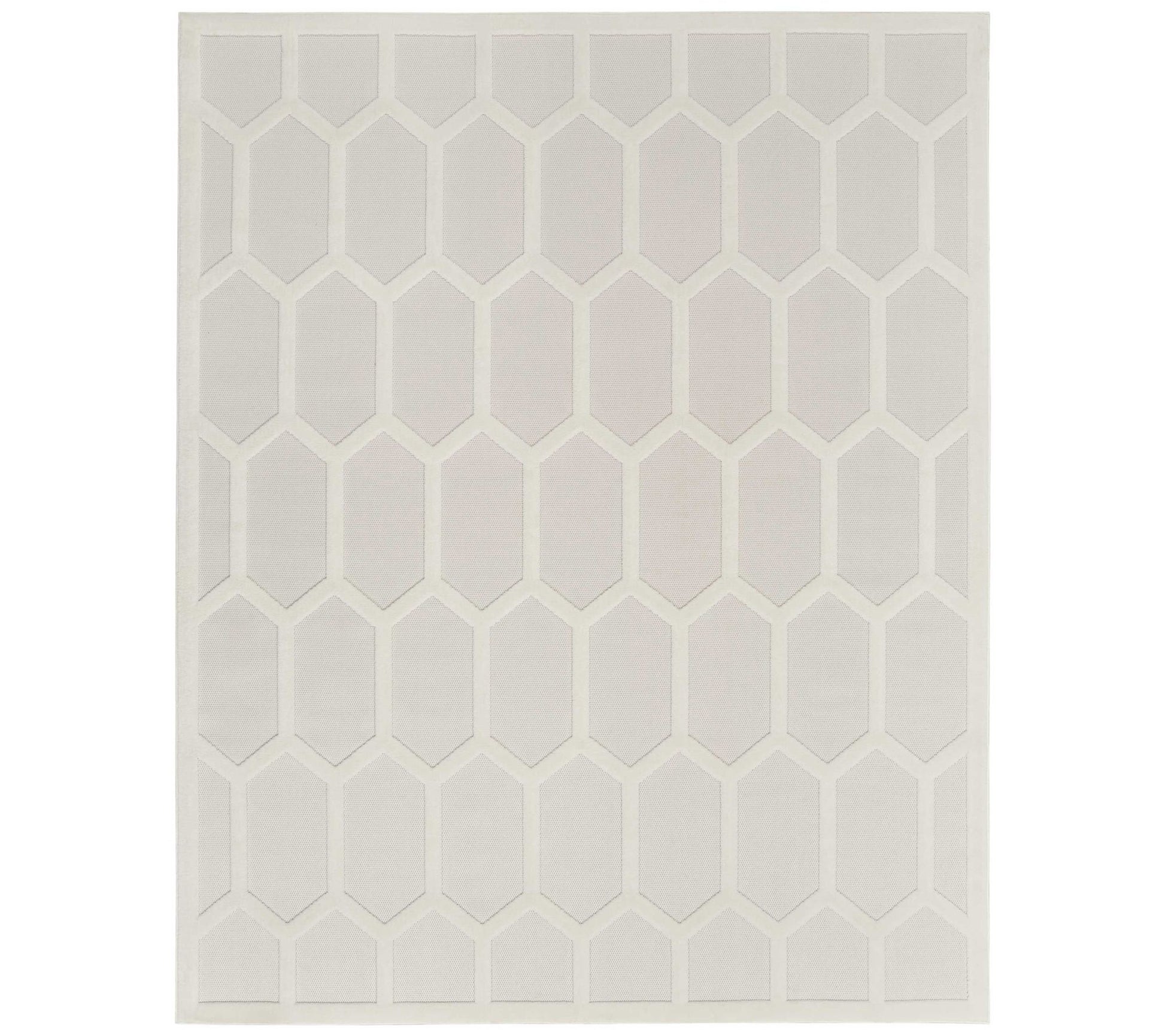 Nourison 8' x 10' Honeycomb Indoor/Outdoor Area Rug