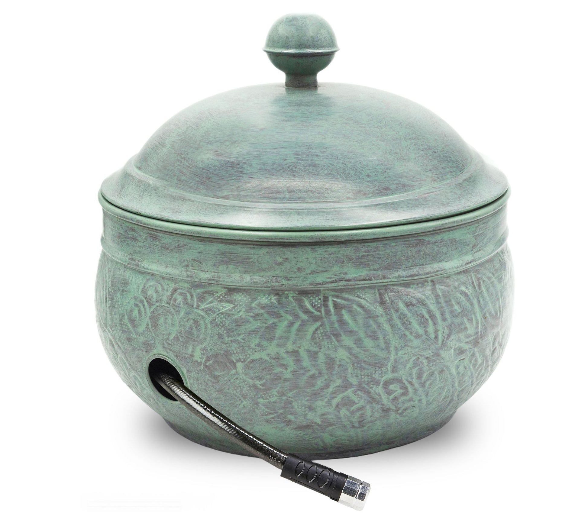 Key West Hose Pot with Lid - Blue Verde by GoodDirections