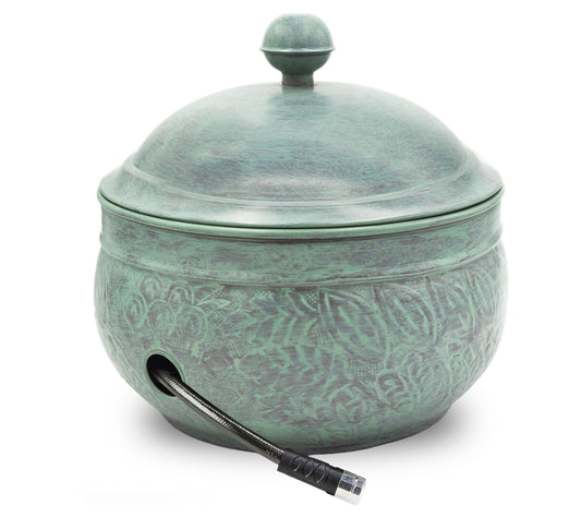 Key West Hose Pot with Lid - Blue Verde by GoodDirections
