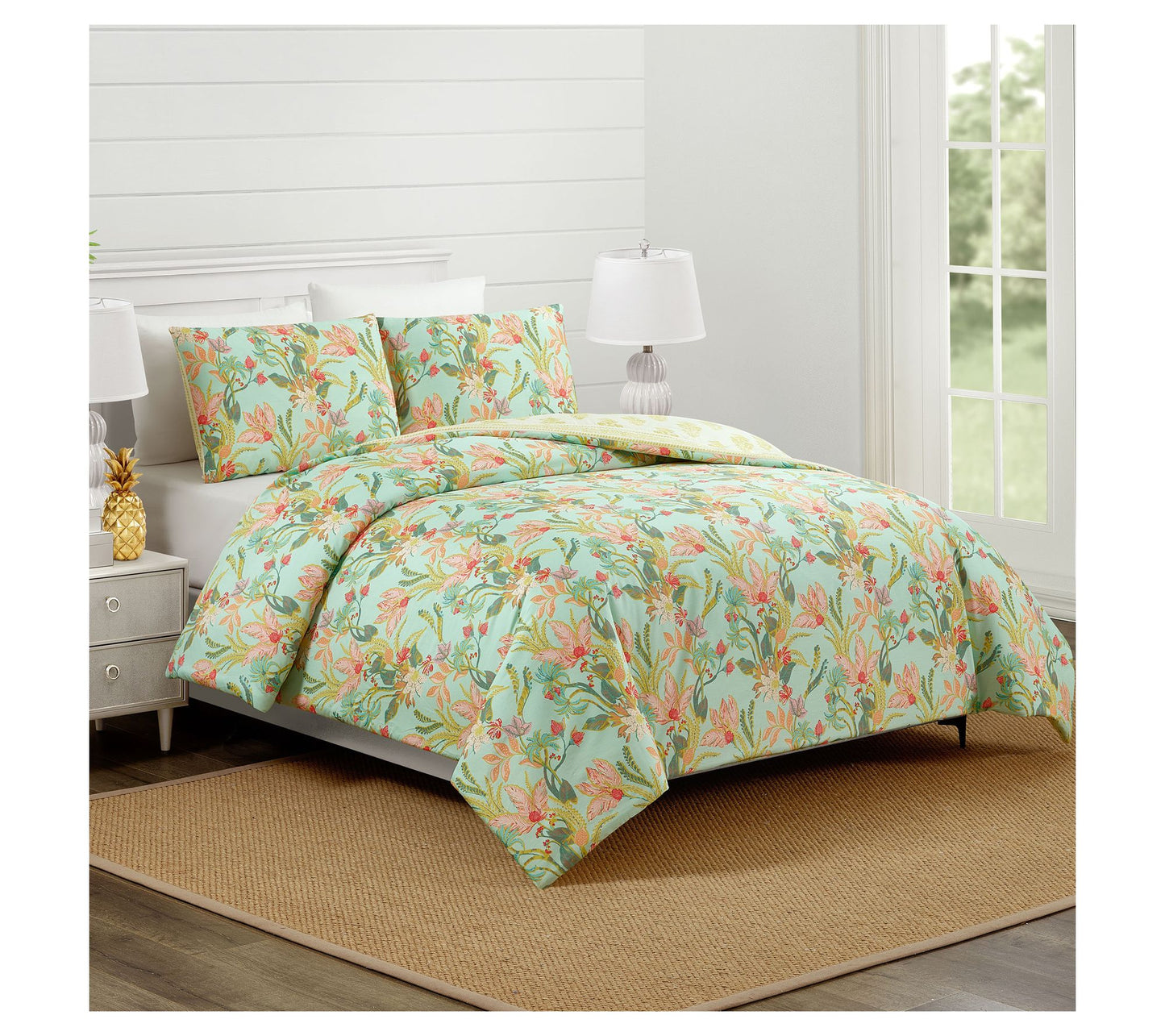 Spartina 449 Queenie Tropical 3pc Full/Queen Comforter Set