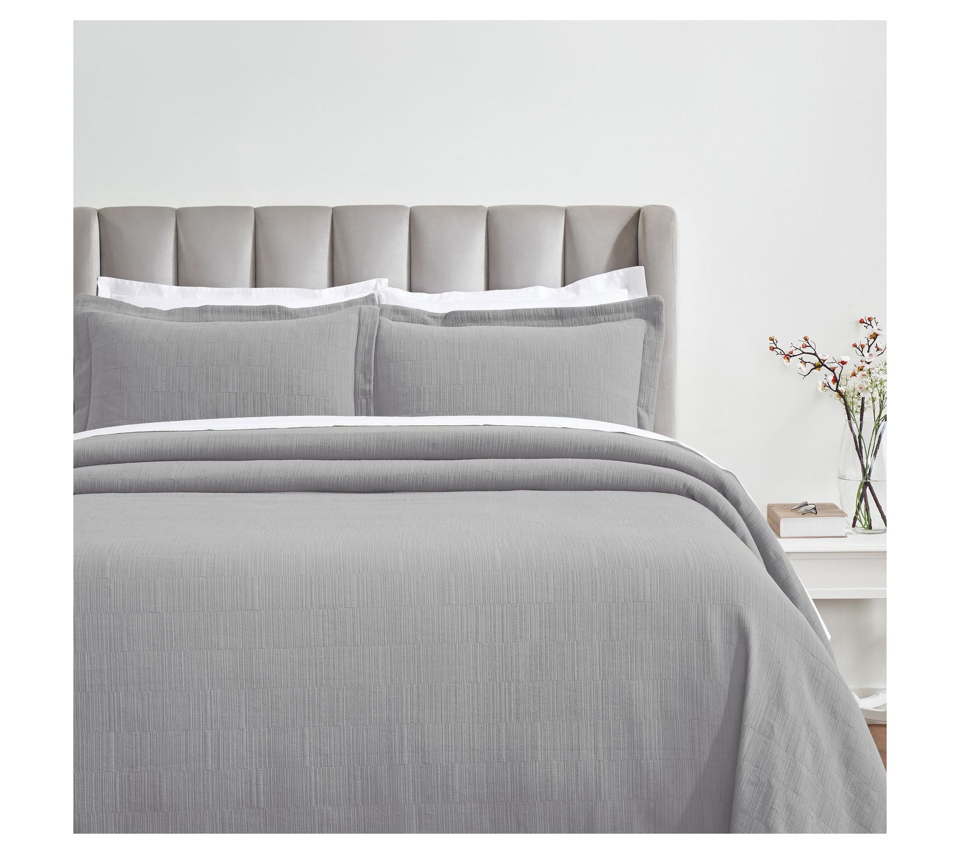 Superior Zenith Cotton Bedspread and Sham Set,Cal King