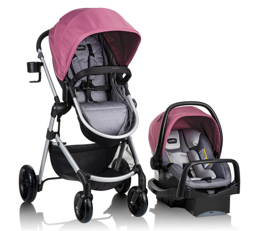 Evenflo Pivot Modular Travel System W/LiteMax Infant Car Seat