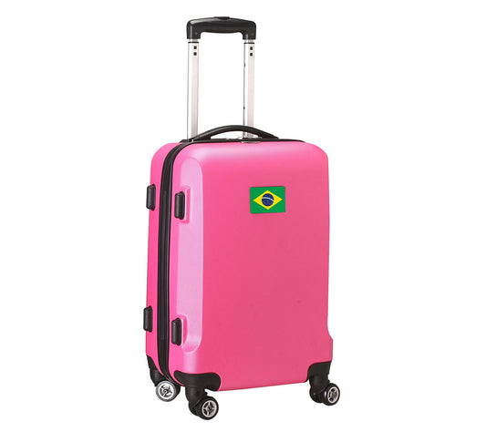 Mojo Licensing Flag 21" Carry-On Hardcase Spinner, Pink