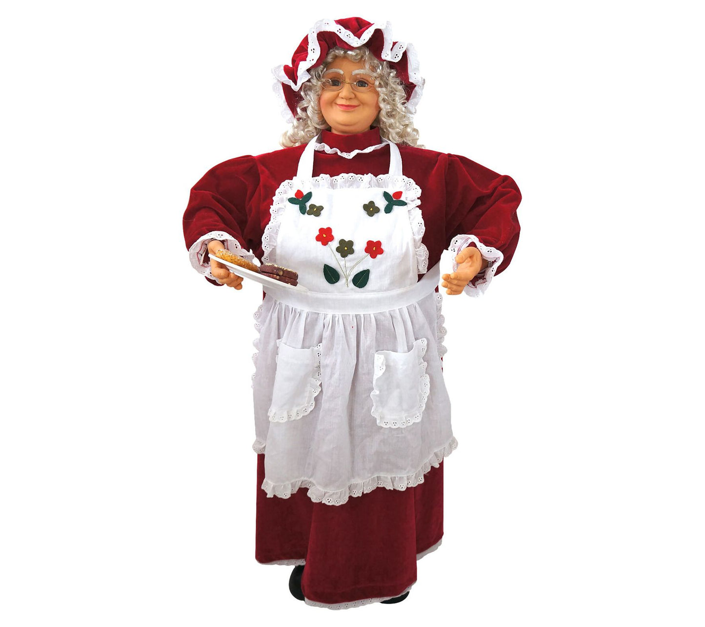 Christmas Time 3-Ft Music and Motion Baking Mrs. Claus