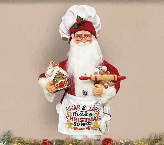 Santa's Workshop 15"  Sugar & Spice Santa