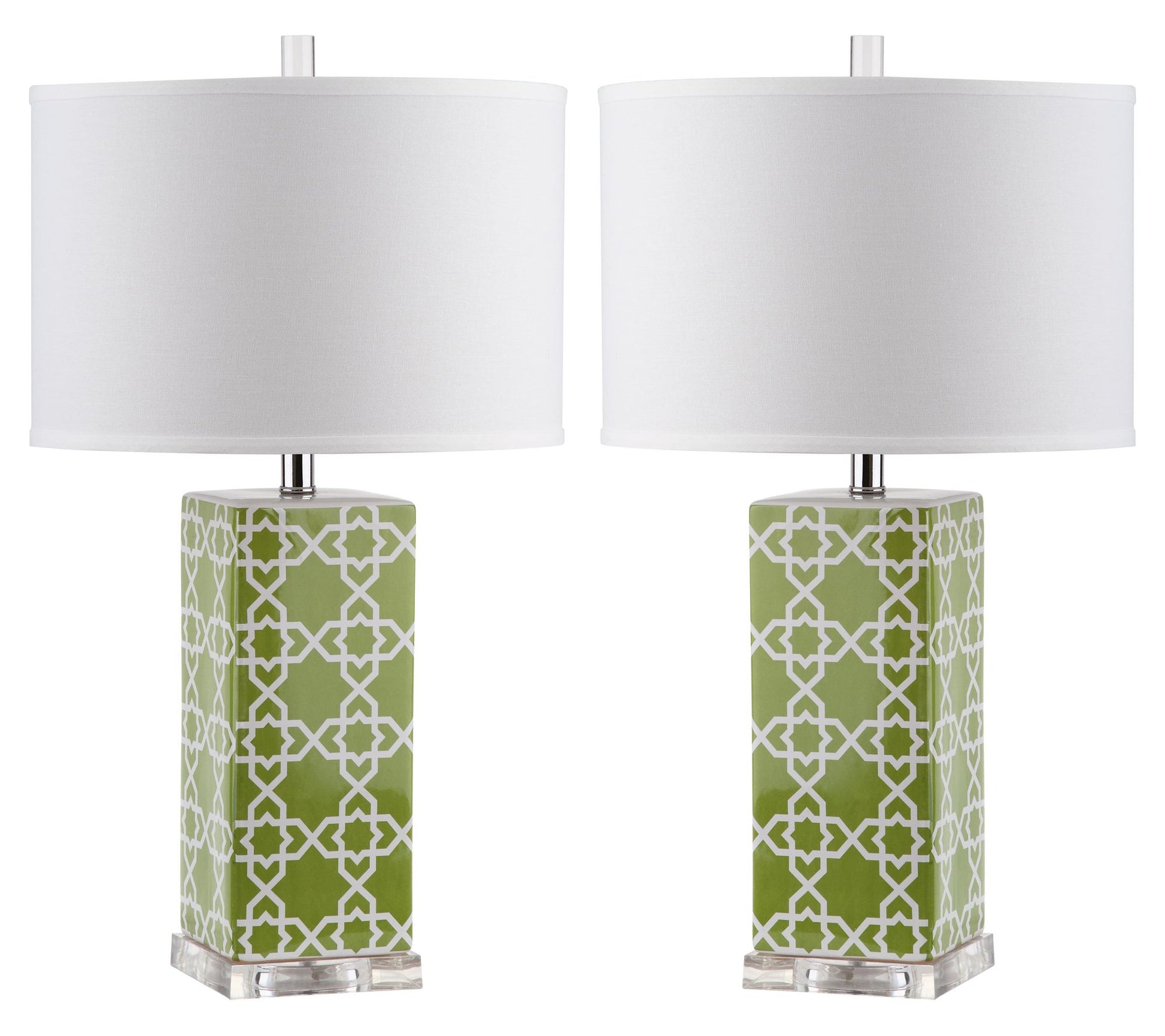 Quatrefoil Table Lamp by Valerie (Set of 2)
