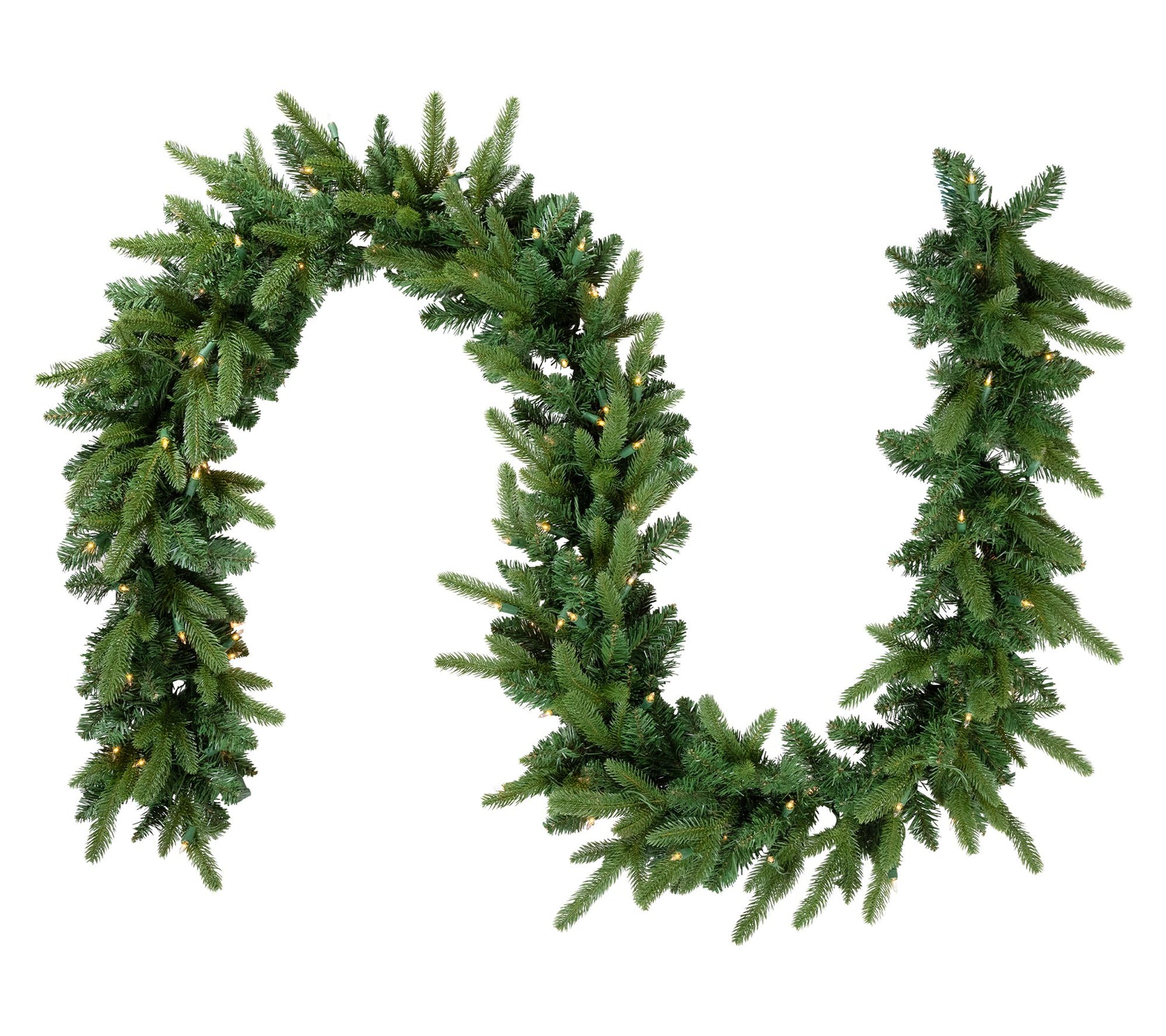 Northlight Pre-Lit Frasier Fir Christmas Garland 9' x 12"