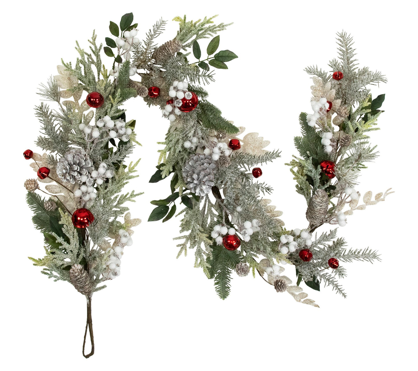 Northlight Pinecones and Berries Christmas Garland 6' x 8"