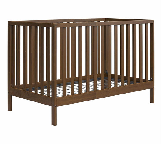 Baby Relax Ema 3-in-1 Convertible Crib- Walnut
