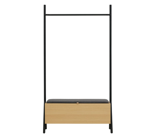 Manhattan Comfort Paloma Open Hanging Closet -Set of 1