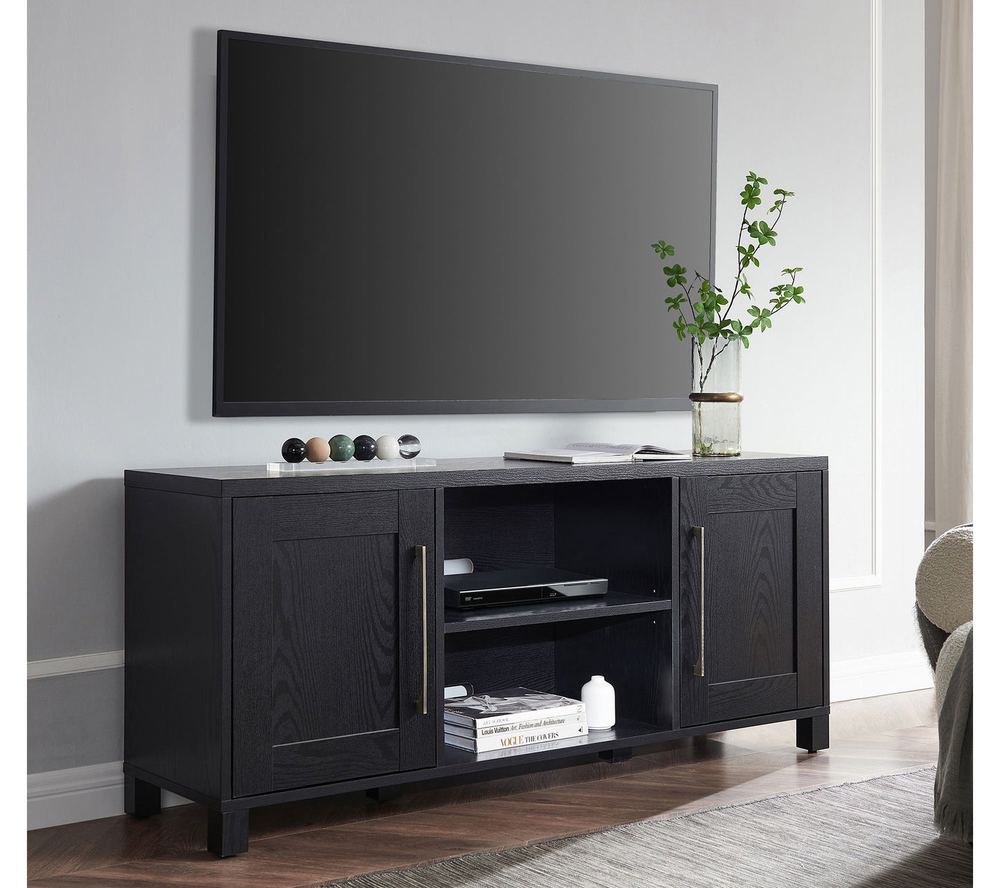 Hudson&Canal Chabot Rectangular TV Stand for TV's up to 65"
