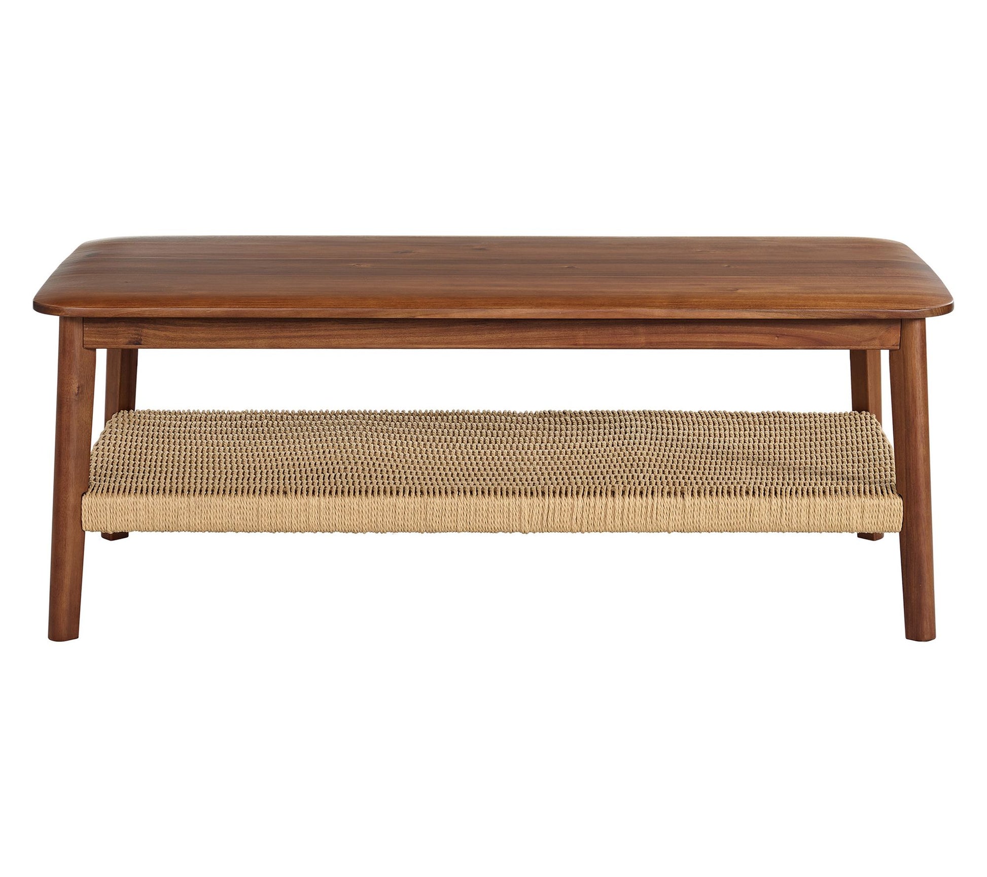 Alaterre Furniture Calais Coffee Table 48" Living Room Table