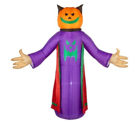 Northlight LED Inflatable Grim Reaper Yard Halloween Decor 8'