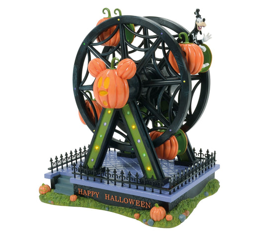 Disney Village Gawrsh Darn Fun! Lit Ferris Wheel 12.9in H
