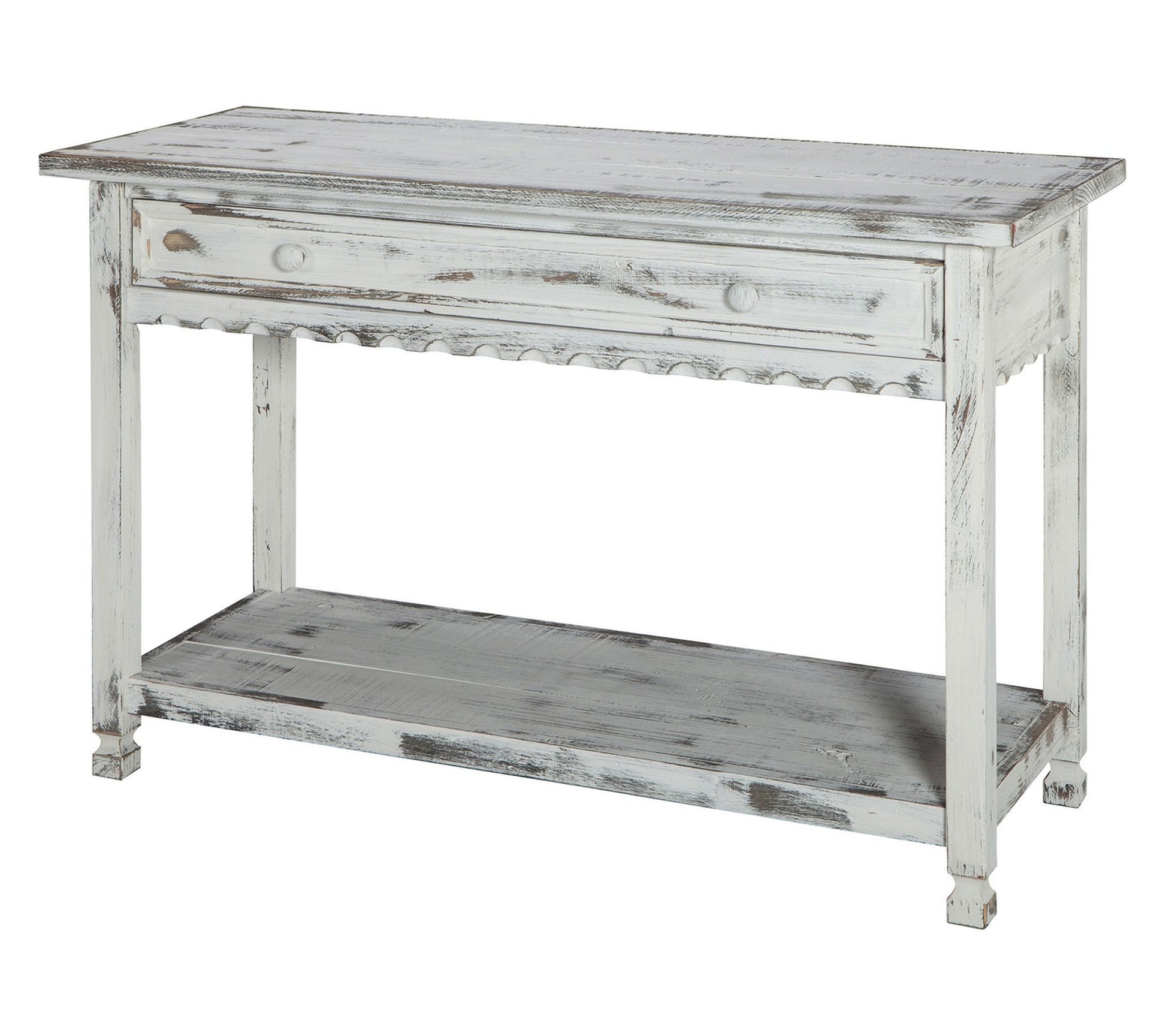 Alaterre Furniture Rustic Cottage Media/ConsoleTable