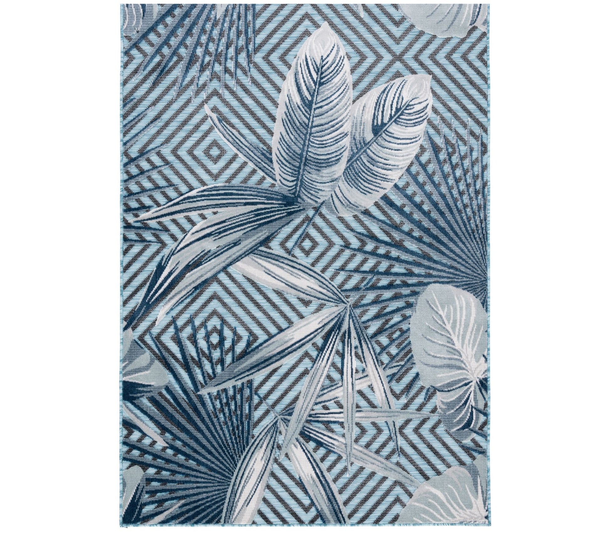 Safavieh Tropical Geometry 8' x 10' Outdoor Rug