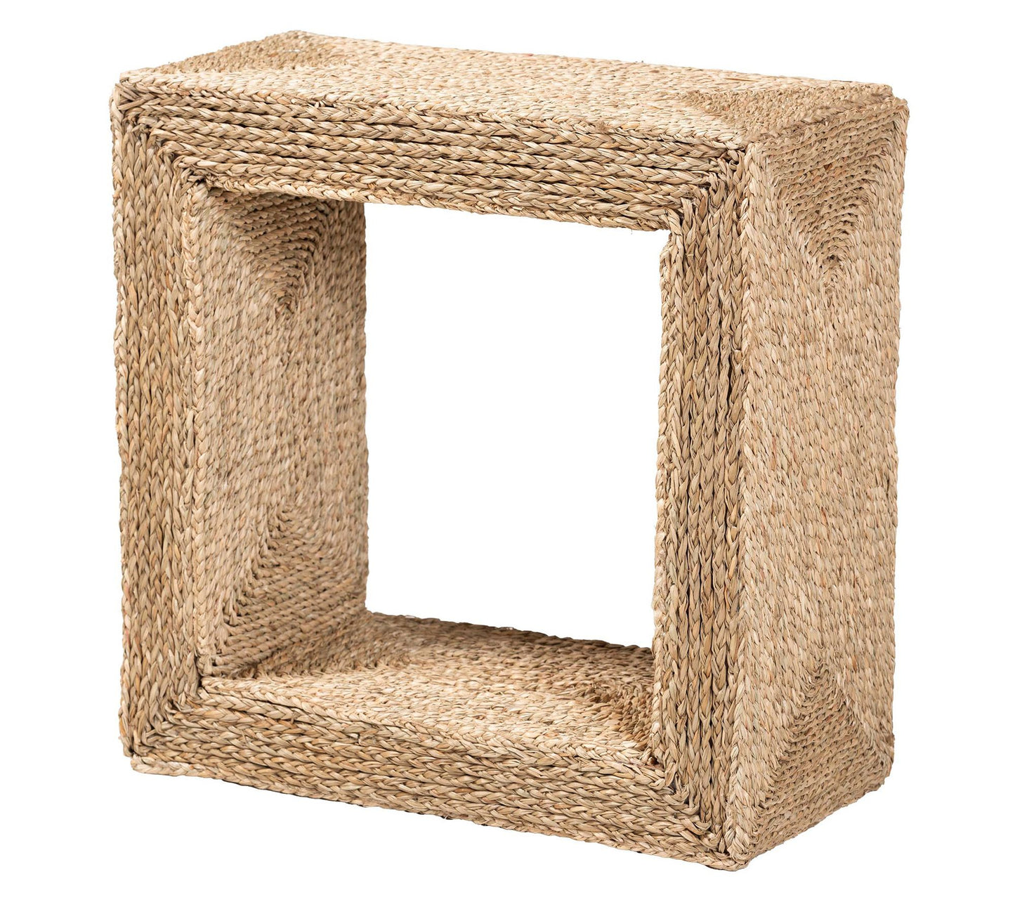 bali & pari Adonica Natural Seagrass End Table