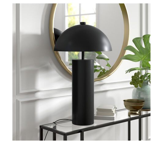 Hudson&Canal York 27" Tall Table Lamp with Metal Shade