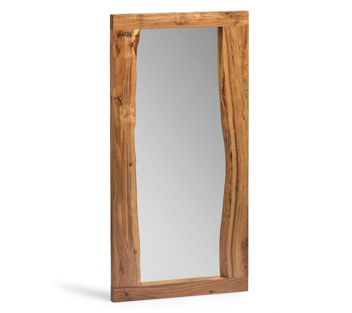 Alaterre Furniture Alpine 24" Natural Live EdgeWood Mirror