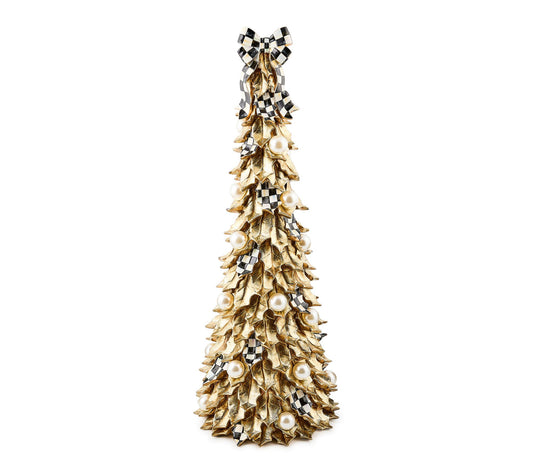 MacKenzie-Childs Courtly Noel Tall Pearl Tree