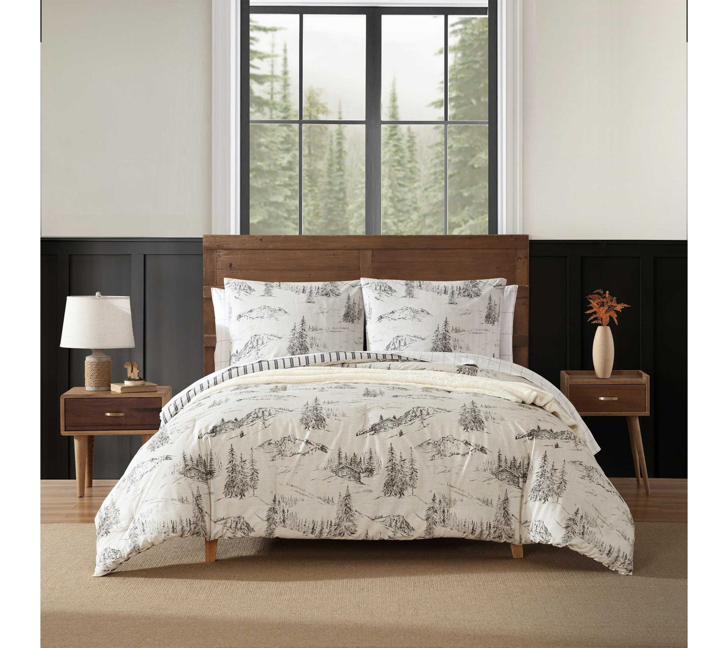 Eddie Bauer Rocky Mountain Cabin King ComforterSet