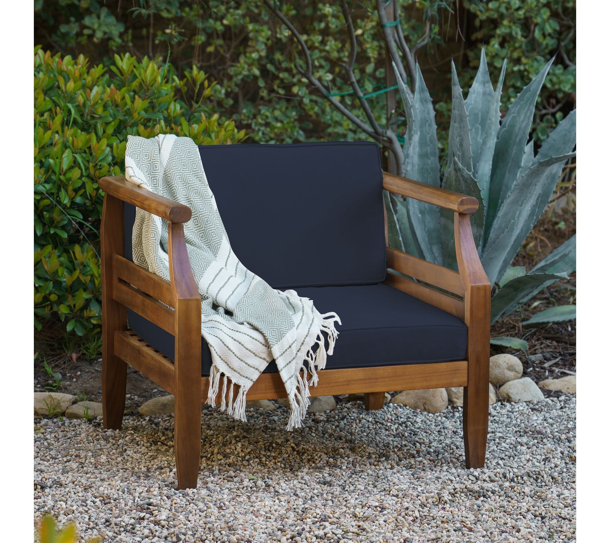 Linon Home Arlen Outdoor Club Chair