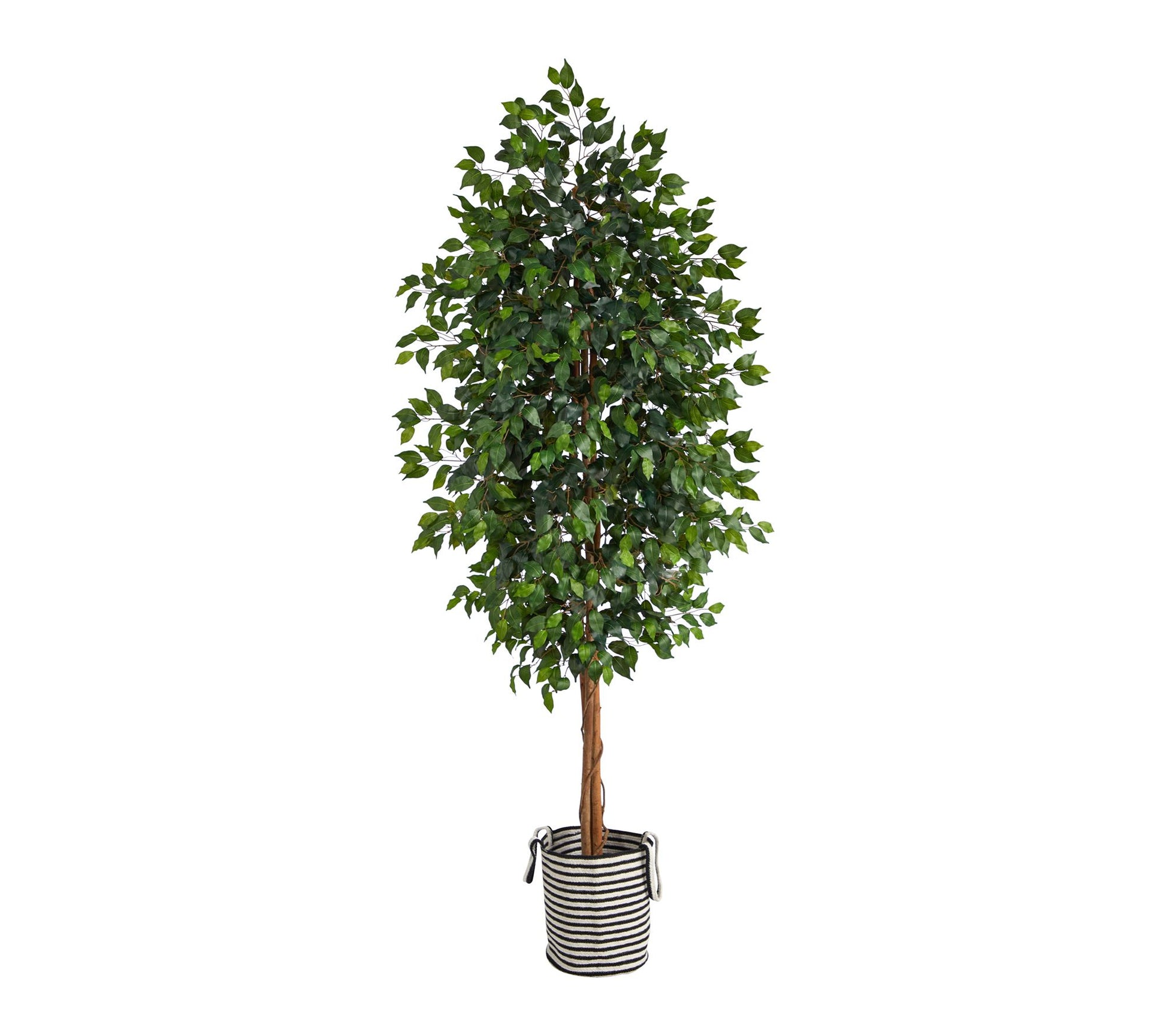 Nearly Natural 8' Ficus Artificial Tree