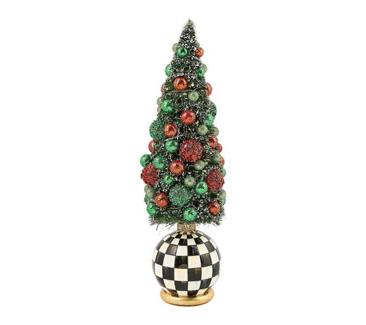 MacKenzie-Childs Illuminated Medium Bottle Brush Tree