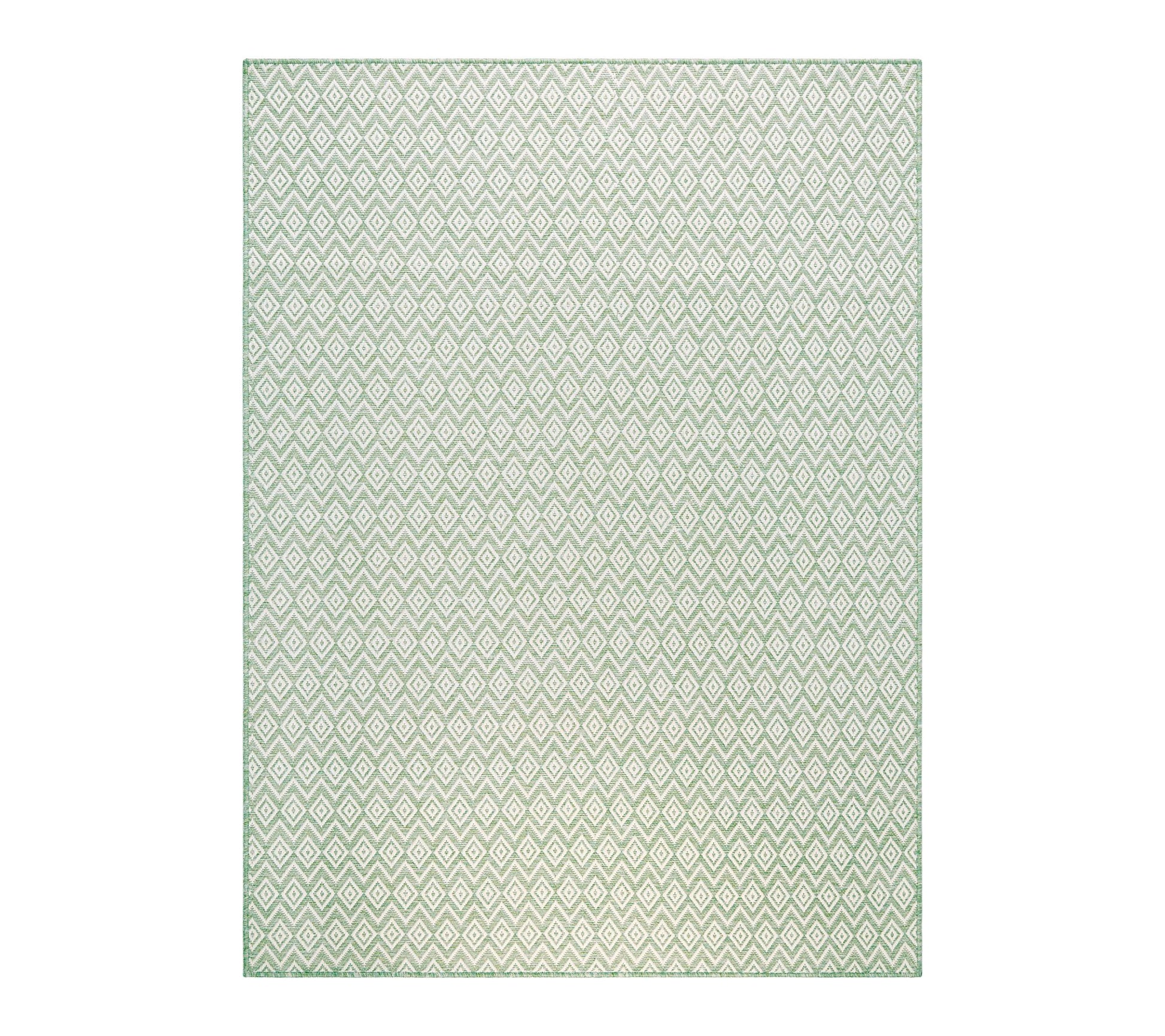 NMNY Corin Small Diamonds 8x10 Indoor/Outdoor R ug