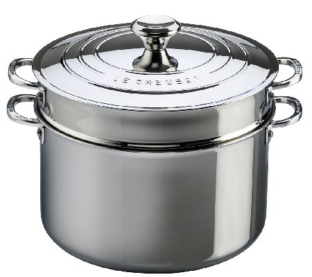 Le Creuset 9-qt Stockpot w/ Deep Colander Insert & Lid