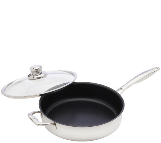 Swiss Diamond Nonstick Clad 4.2-qt Saute Pan w/Lid