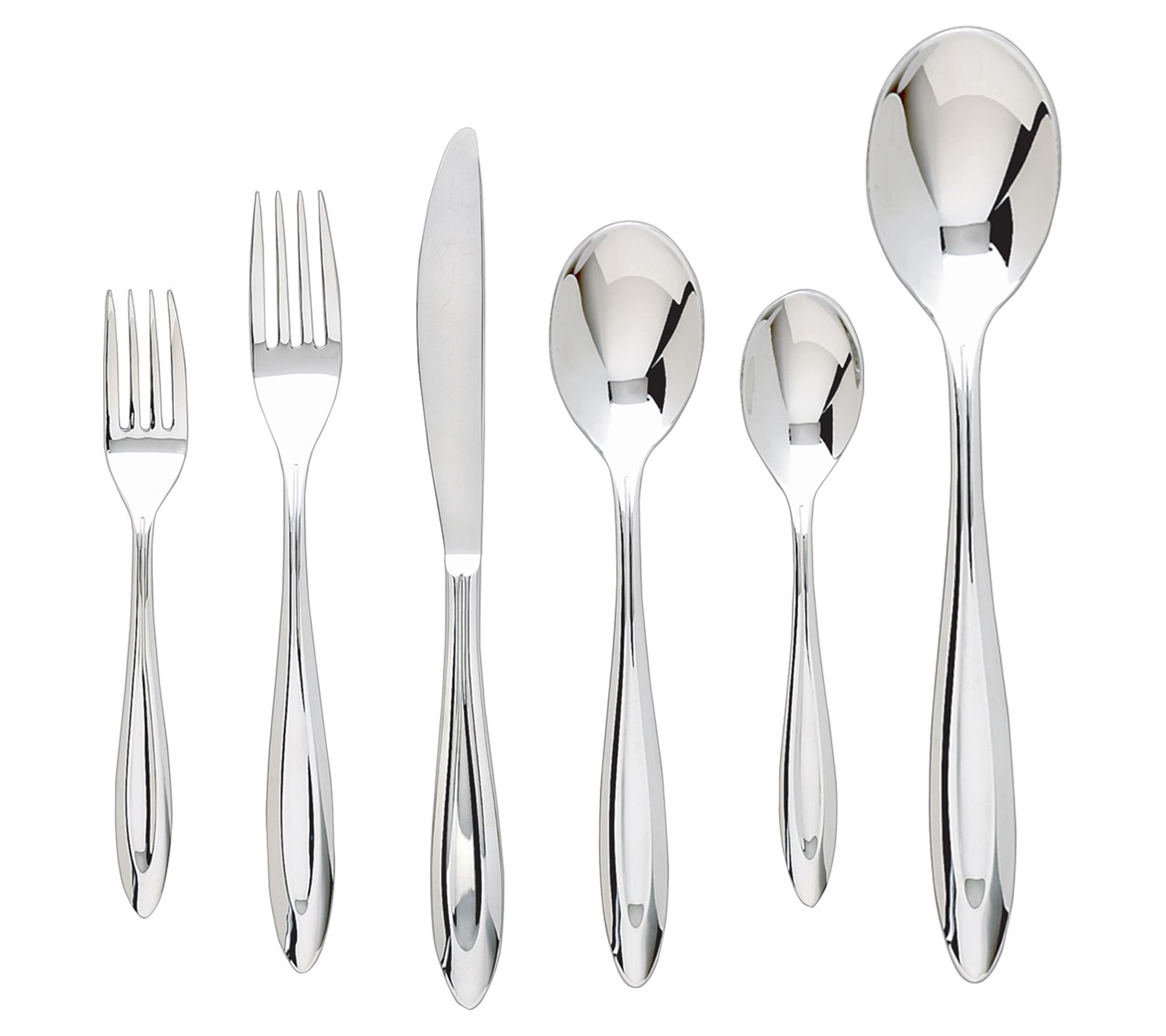 Ginkgo Select Fontur Platinum 42 Piece Set Service for 8
