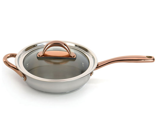 BergHOFF Ouro Gold 18/10 Stainless Steel 9.5" Deep Skillet