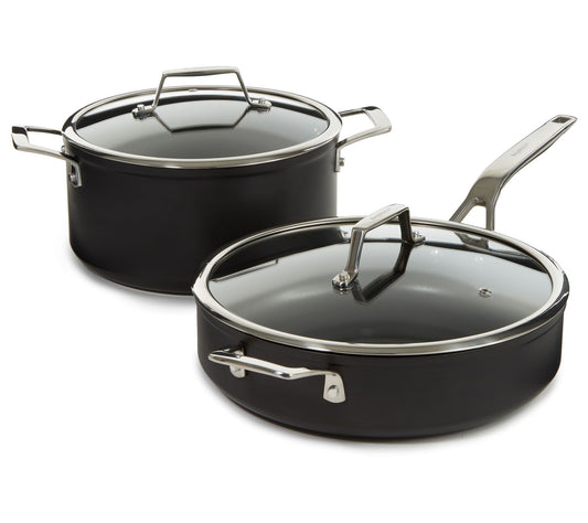 BergHOFF Essentials 4Pc Nonstick Hard AnodizedSimmer Set