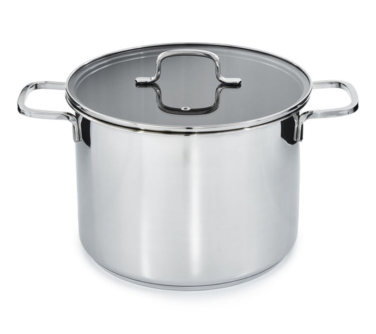 BergHOFF Helix 18/10 Stainless Steel 10.25" Stock pot 10.6qt