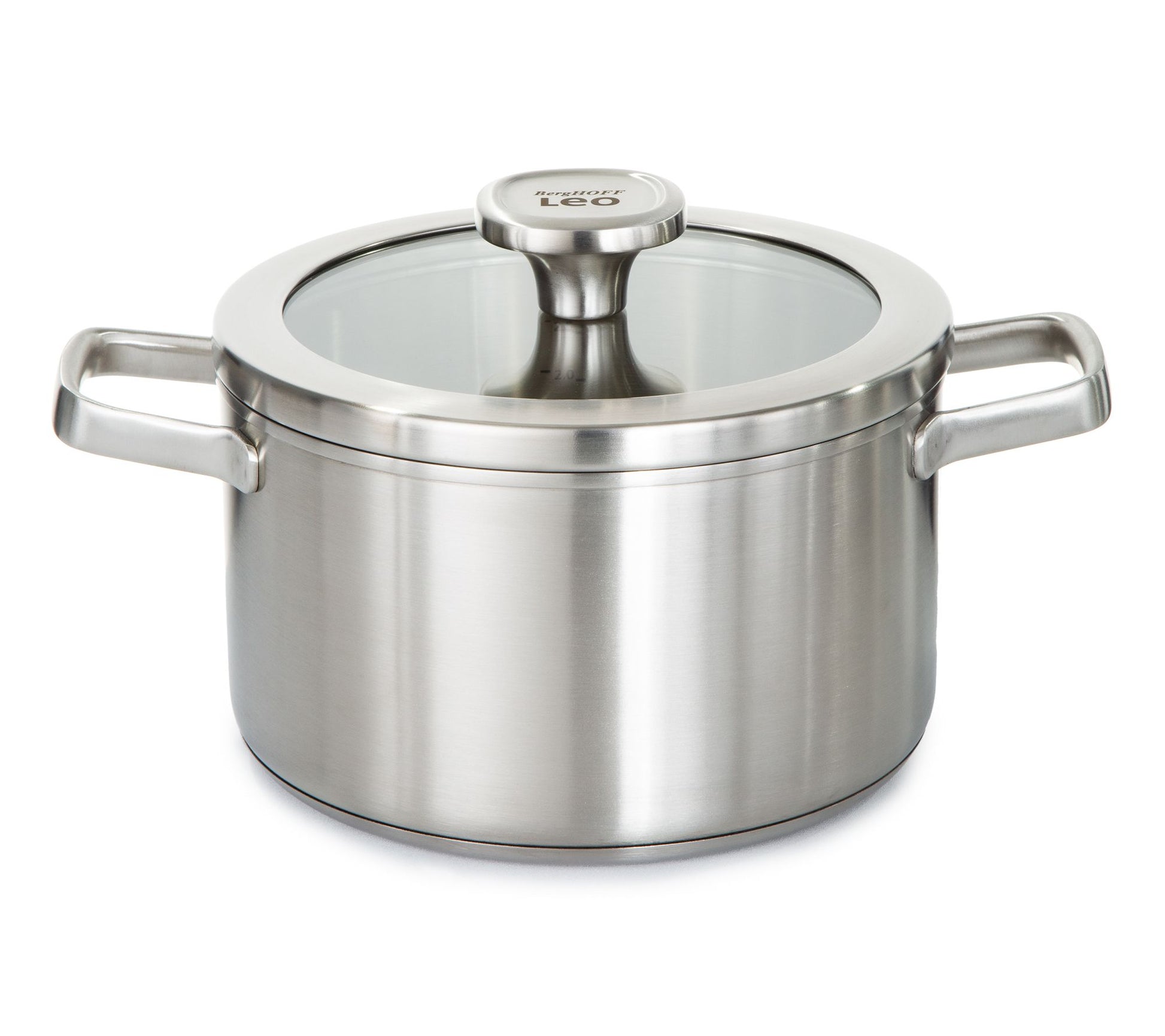 BergHOFF Graphite 18/10 Stainless Steel Stockpot 8" 3.6qt