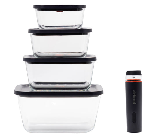 AirHood Vacuum Food Container Set with ElectricPump