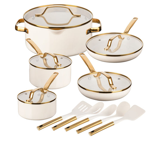Gotham Steel Modern Collection 15-Piece CeramicCookware Set