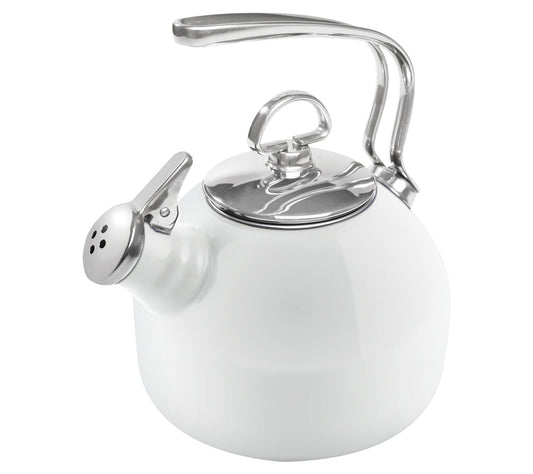 Chantal 1.8-qt Enamel-on-Steel Classic Tea Kettle