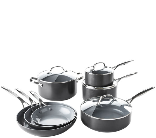 GreenPan Valencia Pro 11-Piece Ceramic NonstickCookware Set