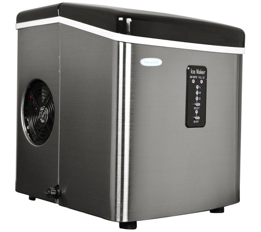 NewAir 28-lb Portable Countertop Ice Maker - Stainless Steel
