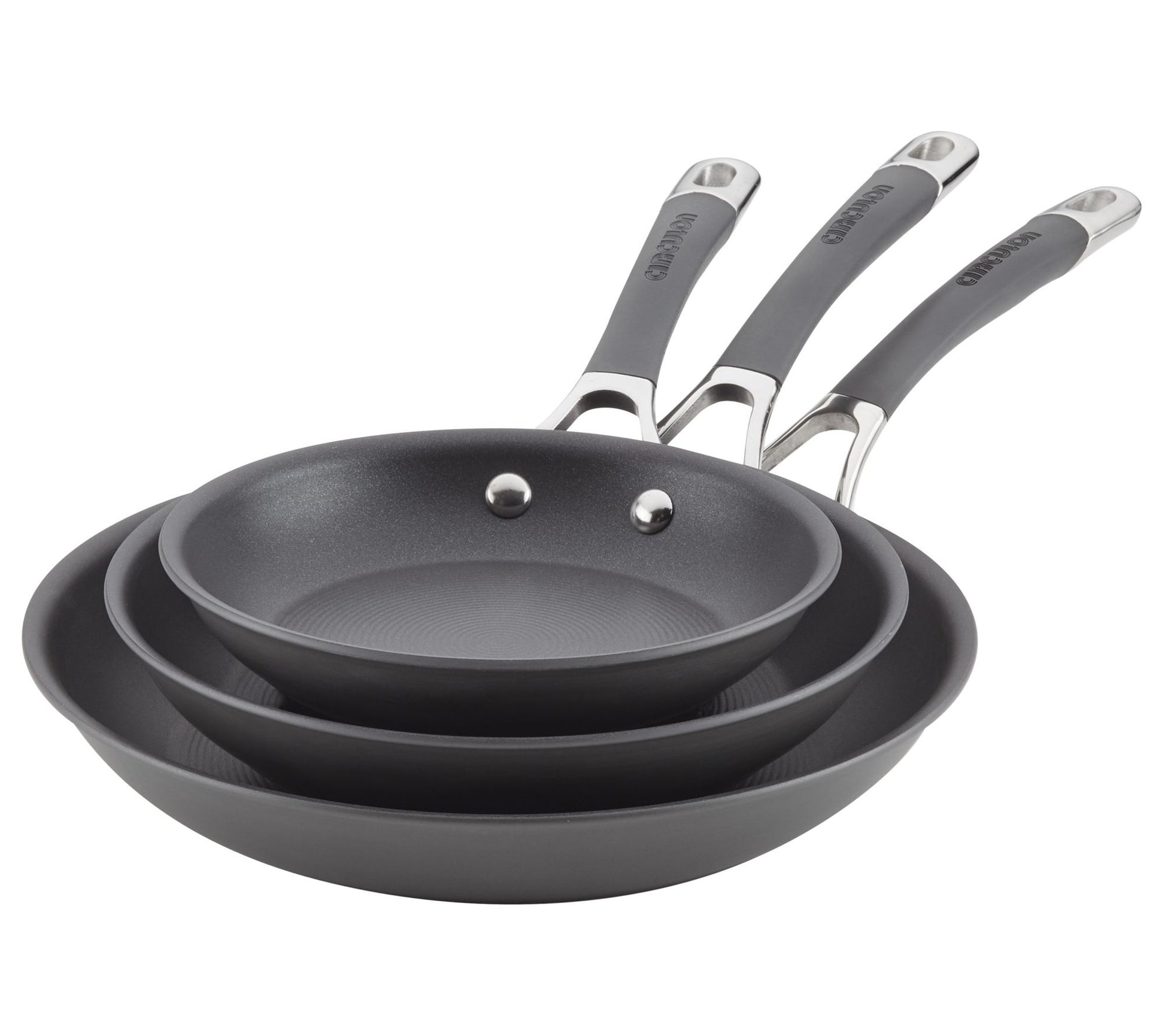Circulon Radiance Three-piece skillet set