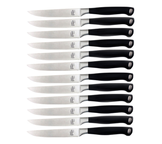 BergHOFF Bistro 12" Stainless Steel Steak Knife, Set of 12