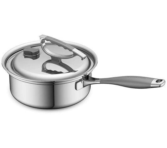 CookCraft Original 3-qt Tri-Ply Stainless SteelSauce Pan