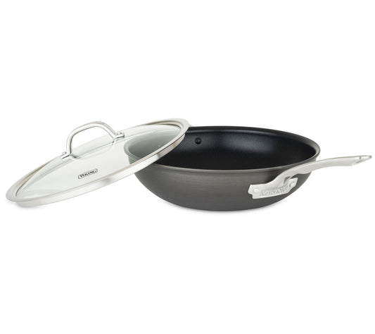 Viking Hard Anodized Nonstick 12" Covered Chef's Pan