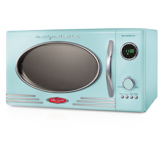 Nostalgia Electrics Retro Series 0.9-Cu. Ft. Microwave Oven