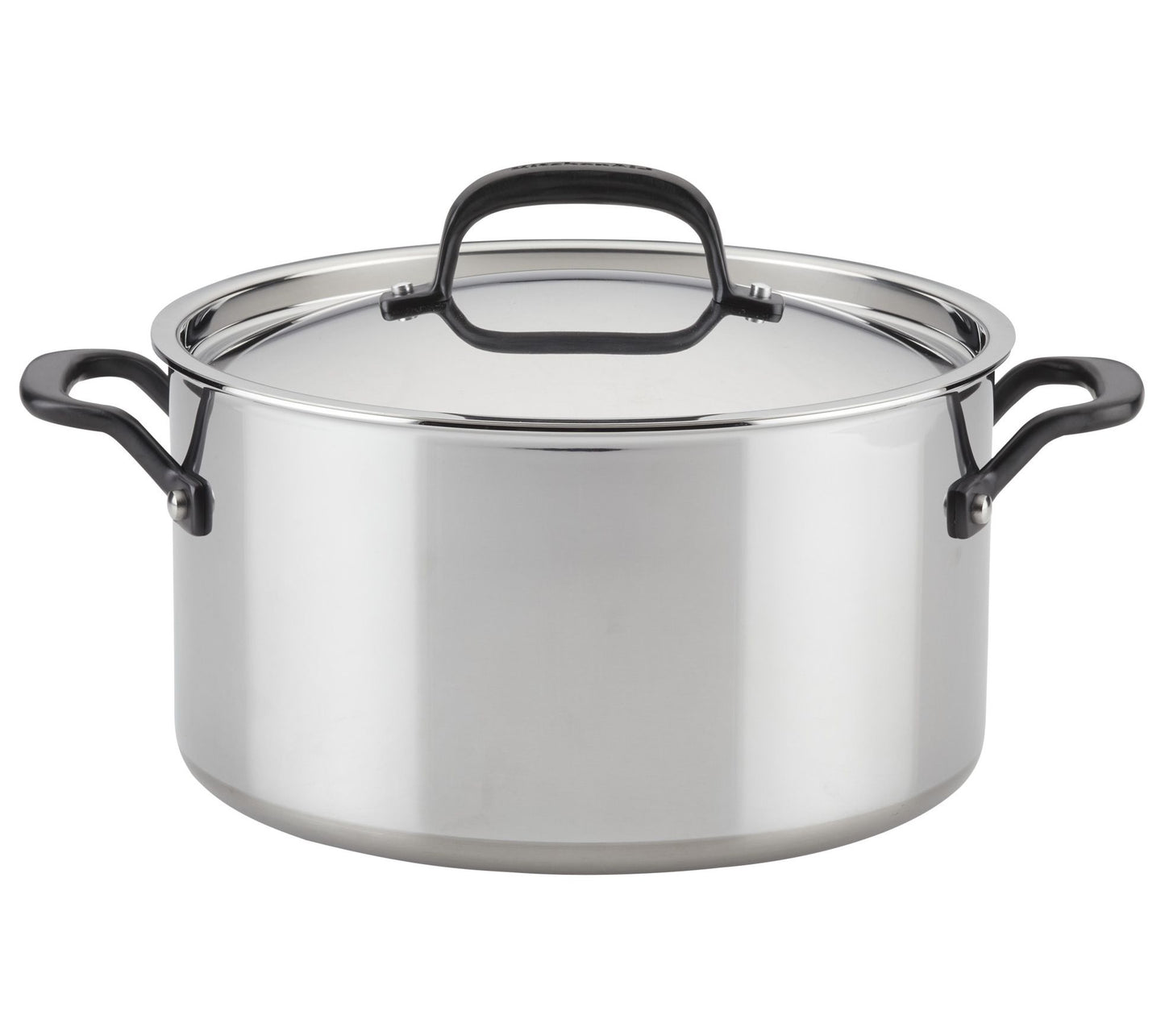 KitchenAid 5-Ply Clad Stainless Steel 8-Quart Stockpot w/ Lid