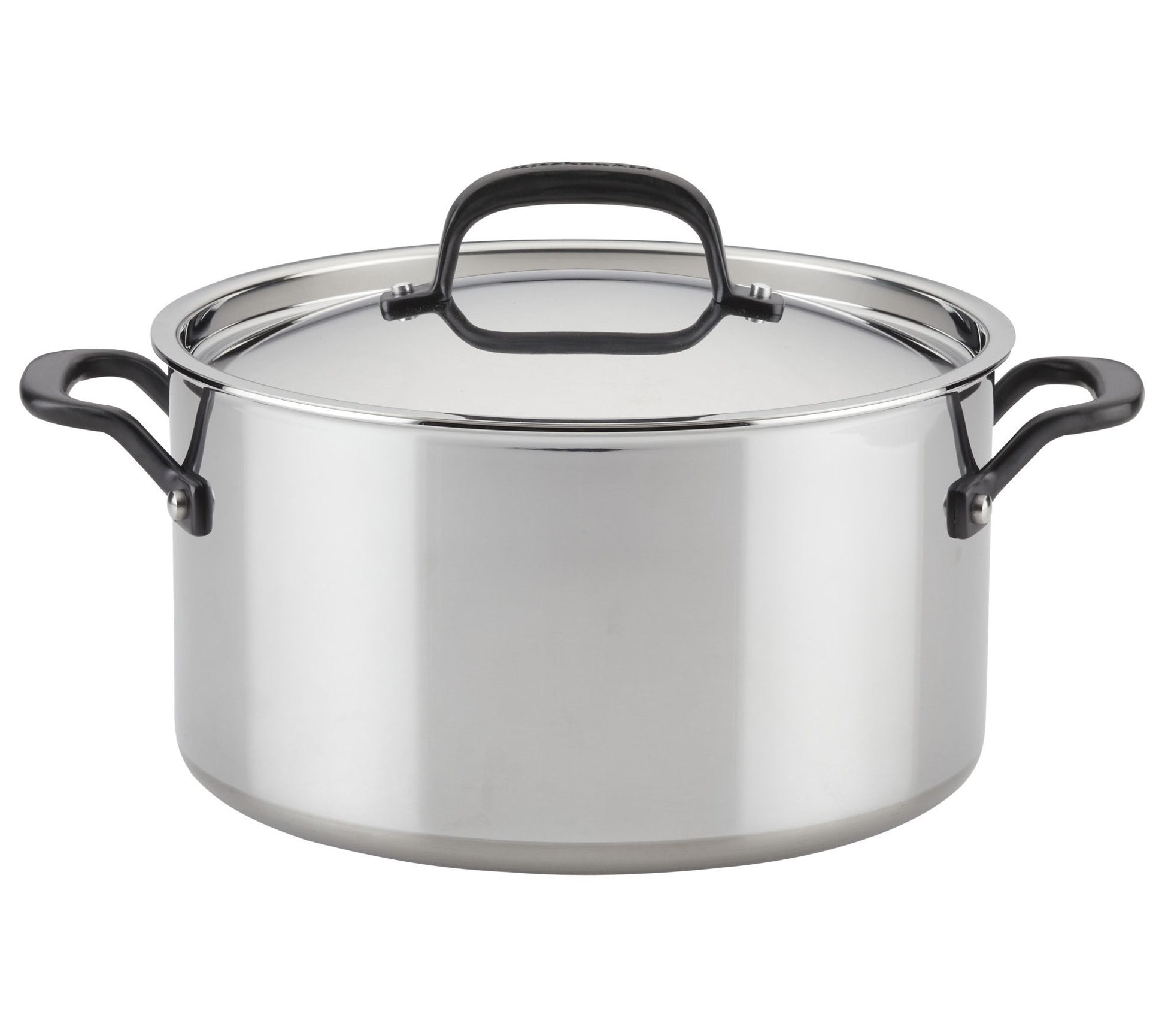 KitchenAid 5-Ply Clad Stainless Steel 8-Quart Stockpot w/ Lid