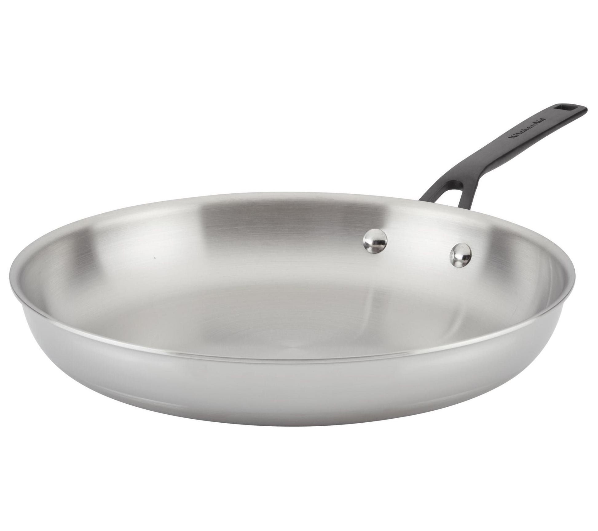 KitchenAid 5-Ply Clad Stainless Steel 12.25-Inch Frying Pan