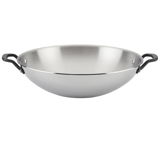 KitchenAid 5-Ply Clad Stainless Steel 15-Inch Wok